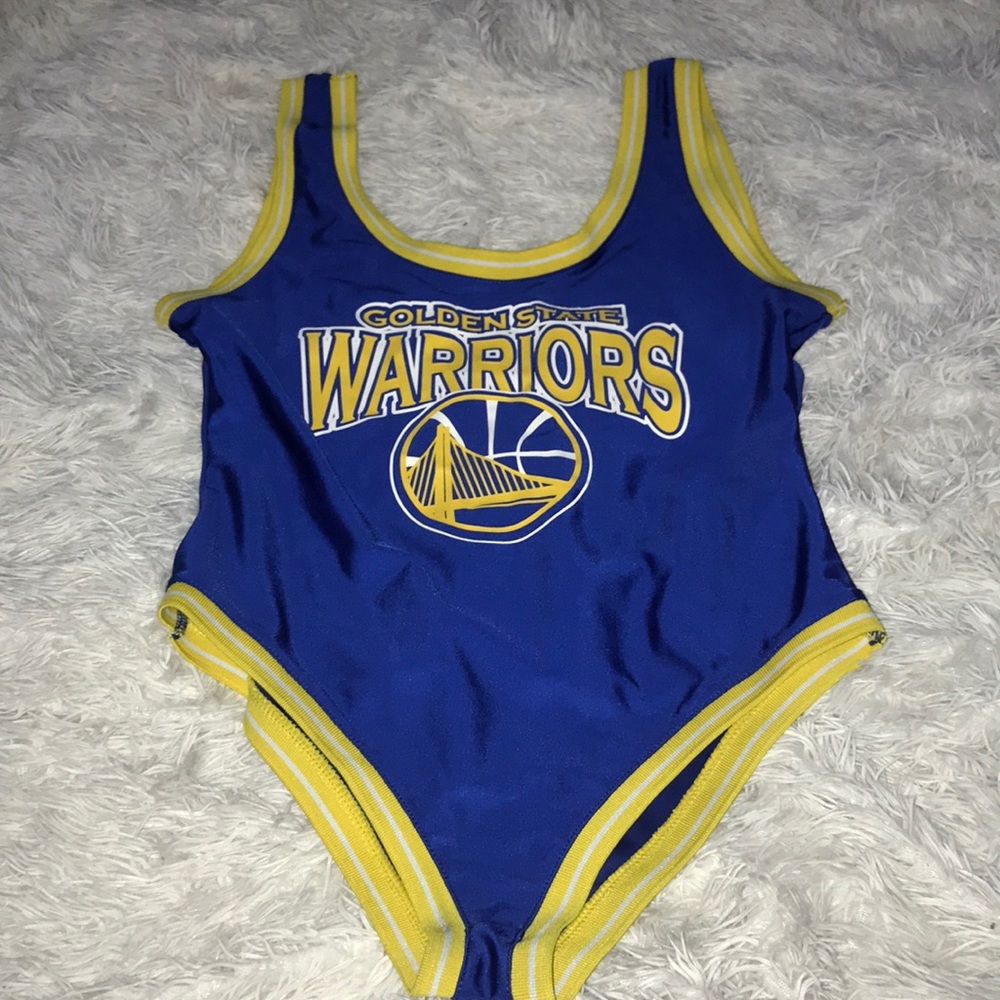 Golden state leotard
